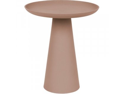 Rózsaszín fém oldalasztal WLL RINGAR 39,5 cm