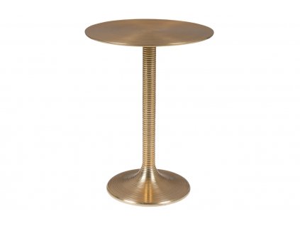 Arany kerek oldalasztal Bold Monkey Hipnotizáló 37 cm