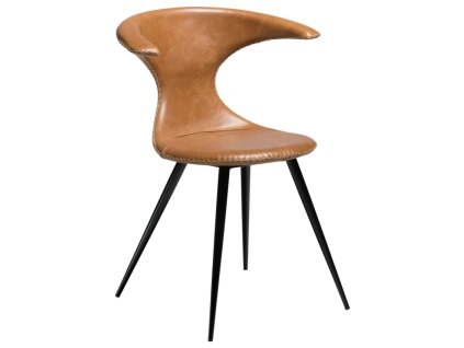 52101 hneda kozena jidelni zidle dan form flair