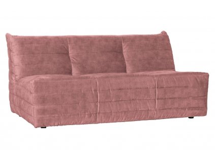 Altaire rózsaszín bársony kétüléses kanapé 160 cm