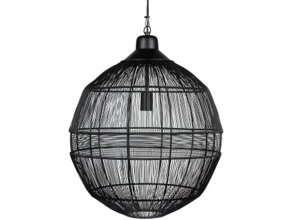 286117 cerne kovove zavesne svetlo nessie 50 cm