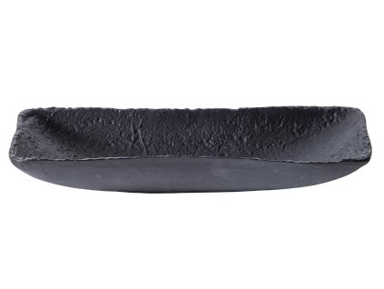 286186 2 cerny kovovy podnos mathias 43 x 21 cm
