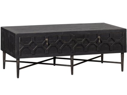 293098 8 cerny borovicovy konferencni stolek morten 120 x 60 cm