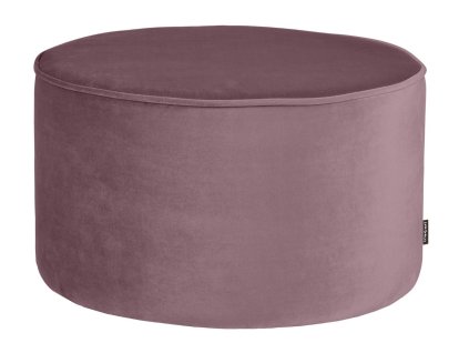 Lila bársony puff Norma 60 cm