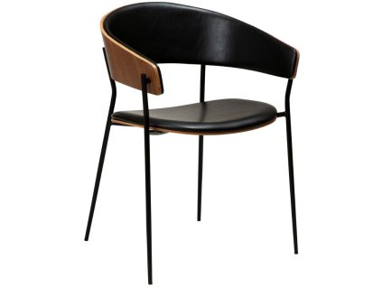 331569 orechova jidelni zidle dan form crib s kozenkovym sedakem