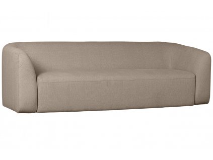 Bézs szövet háromszemélyes kanapé Kargo 240 cm