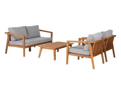 357525 sedy zahradni set pohovky dvou kresel a teakoveho stolku luisiano