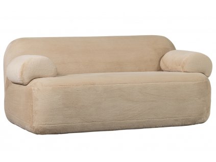 Kimi bézs szövet kétüléses kanapé 183 cm