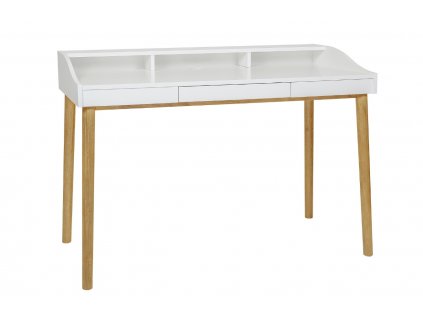Fehér tölgy íróasztal Woodman Lindenhof 120x60 cm