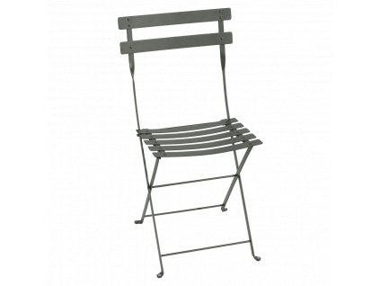 Szürkészöld fém összecsukható szék Fermob Bistro
