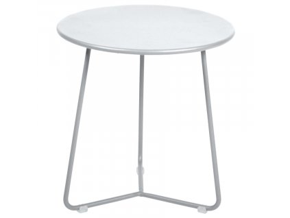 Fehér fém oldalasztal Fermob Cocotte 34,5 cm