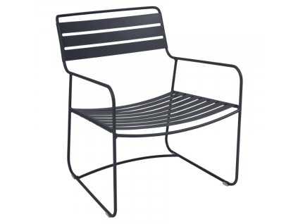 Fekete fém kerti szék Fermob Meglepő