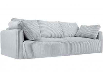 Világosszürke kanapé MICADONI Sheila 257 cm