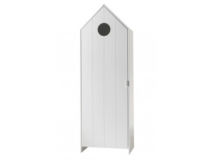 Fehér fából készült szekrény Vipack Casami 171 cm