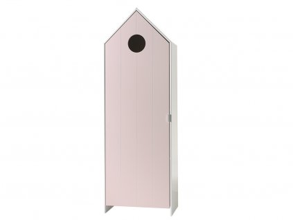 Rózsaszín fa szekrény Vipack Casami 171 cm