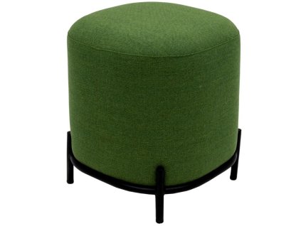 Zöld szövet puff Tenzo Harry 42 x 42 cm