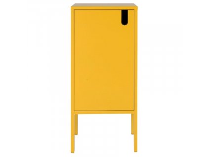 Matt mustársárga lakkozott szekrény Tenzo Uno 40 x 40 cm