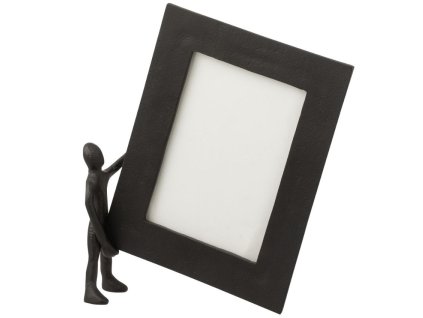 327681 1 cerny kovovy fotoramecek j line galio 28 x 18 cm