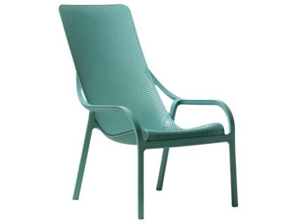 332205 tyrkysove modre plastove zahradni lounge kreslo net