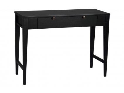 Fekete tölgy fésülködőasztal ROWICO CONFETTI 100 x 40 cm
