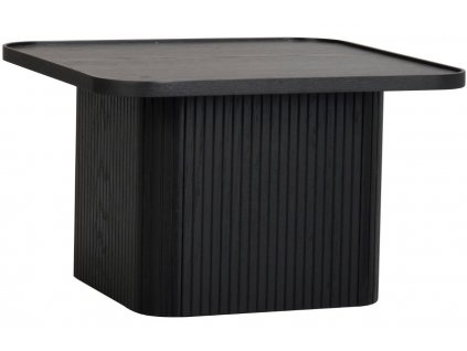 Fekete tölgy dohányzóasztal ROWICO SULLIVAN 60 x 60 cm