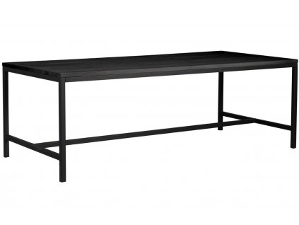 Fekete kőris étkezőasztal ROWICO EVERETT 220 x 100 cm
