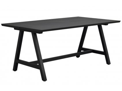 Fekete tölgy étkezőasztal ROWICO CARRADALE 170 x 100 cm