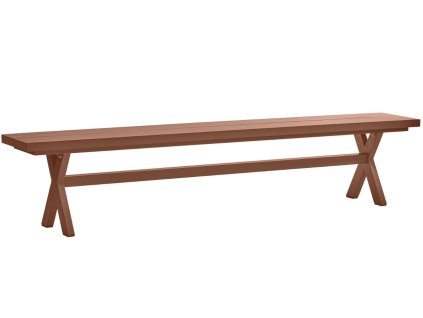 394436 hneda hlinikova zahradni lavice jia 220 cm