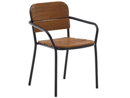 395642 1 hneda drevena zahradni zidle kave home algueret