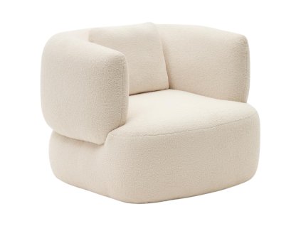 375748 bezove boucle kreslo kave home martina