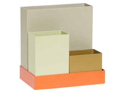 408751 set ctyr barevnych kovovych organizeru hubsch sortit