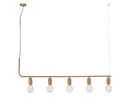 A Nova Luce márka elegáns Veda lámpasorozata egyszerű kialakítással büszkélkedhet fém elemekkel. A lámpák aranyszínű sárgarézből készültek, amely a dekoratív izzóval kombinálva ipari formatervezési kifejezést kölcsönöz. A dekoratív izzókkal a lámpákat ízlése szerint alakíthatja, és játszhat a végső kialakításukkal. A Veda lámpa nemcsak funkcionális kiegészítő, hanem modern dekoráció is lesz otthonában.  Megjegyzés: Az izzók nem tartoznak a csomagba.