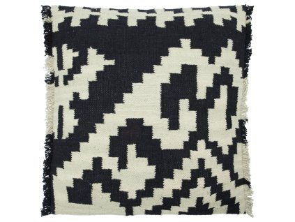 438330 cernobily bavlneny povlak na polstar wulo 50 x 50 cm