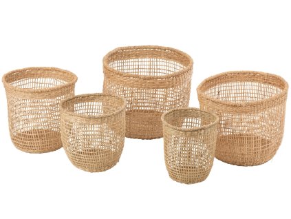 374806 set peti dekorativnich kosu j line orliena 39 34 31 25 21 cm