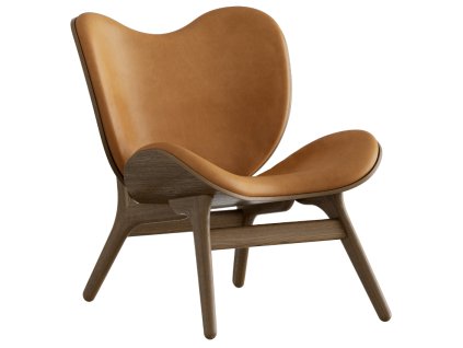 450741 tmave dubove kreslo a conversation piece s konakove hnedou kuzi