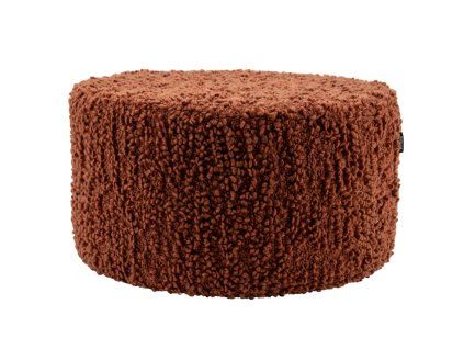 Barna kárpitozott Vista puff 60 cm