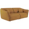 435465 2 horcicove zluta boucle trimistna pohovka cosmopolitan design tokyo 206 cm