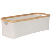 Bézs pamut tárolódoboz Quax Stella 60 x 24 cm