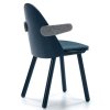 Kék kőris étkezőszék Teulat Uma karfával