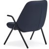 Sötétkék szövet fotel Teulat Dins