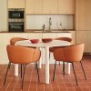 Téglavörös műbőr étkezőszék Teulat Add II.