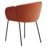 Téglavörös műbőr étkezőszék Teulat Add II.