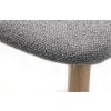 Szürke bouclé étkezőszék Unique Furniture Elim