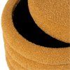 Sárga bouclé puff Somcasa Harry 40 cm