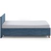 Kék bársony ágy Meise Möbel Cool 90 x 200 cm