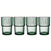 Négy darabos zöld Kusintha pohár szett 380 ml