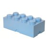 Világoskék LEGO® Smart tárolódoboz 25 x 50 cm
