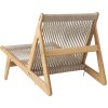 Gubi Initial tölgyfa szék fonott ülőfelülettel