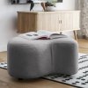 Szürke kárpitozott Miuform Miuf puff, 64 x 68 cm -fv-interier-25