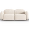 MICADONI Blair bézs színű, kárpitozott, kétszemélyes kanapé, 194 cm